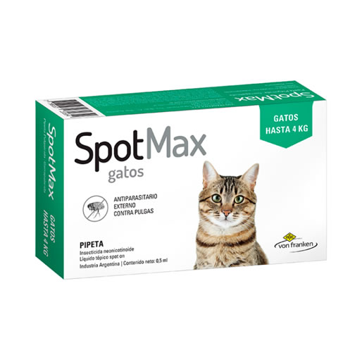 PIPETA ANTIPULGAS PARA GATOS SPOT MAX