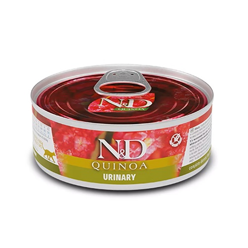 ALIMENTO HUMEDO PARA GATO EN LATA N&D QUINOA DUCK & COCONUT 80GR