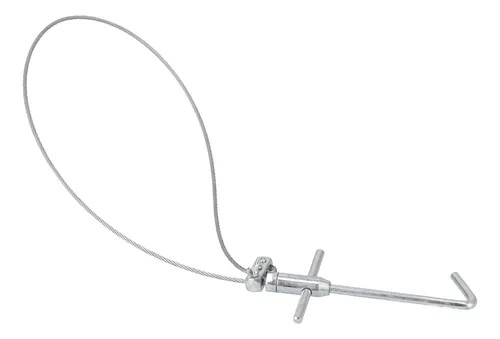 BASTON PARA CAPTURA DE ANIMALES ACERO INOX CORTO