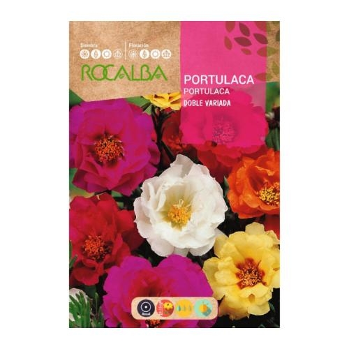 SEMILLAS PORTULACA DOBLE ROCALBA