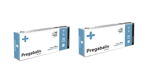 PREGABALIV PREGABALINA JM x 20 TABLETAS SABORIZADAS