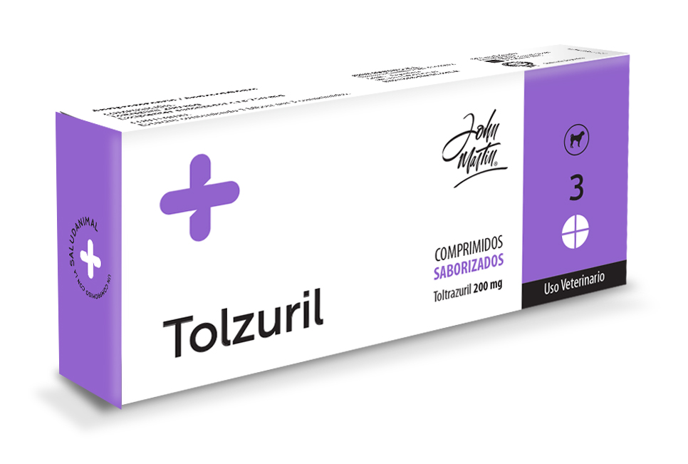 TOLTRAZURIL TOLZURIL JM 200 MG x 3 TABLETAS SABORIZADAS