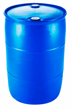 TONEL BARRIL PLASTICO ELANILLADO 220 LITROS