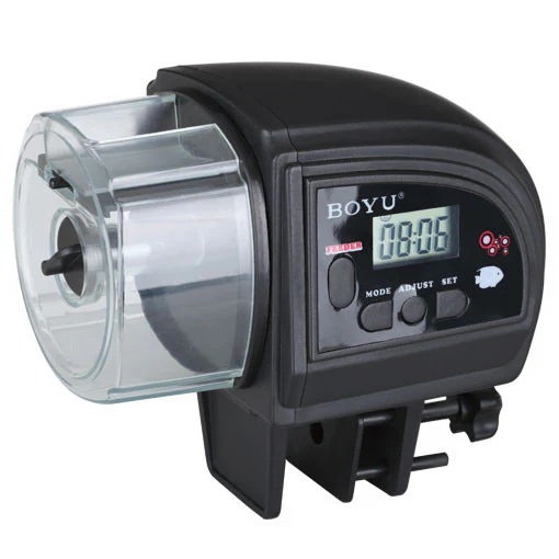 ALIMENTADOR AUTOMATICO PARA PECERAS BOYU