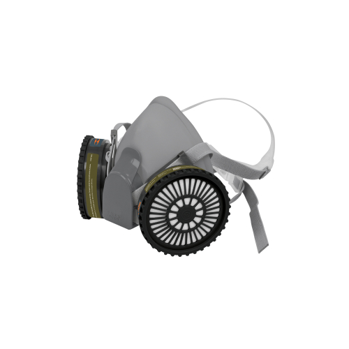 KIT DE RESPIRADOR MASCARILLA DE MEDIA CARA CON CARTUCHOS CON VAPORES ORGANICOS