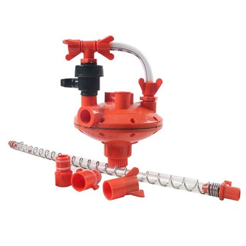 VALVULA DE PRESIÓN DE AGUA 3/4 ROJA