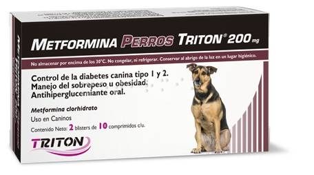 TRITON METFORMINA 200 MG x 100 TABS 