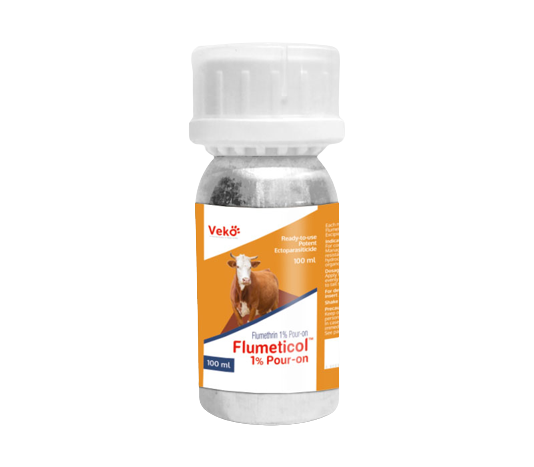 DESPARASITANTE FLUMETICOL 1 % POUR ON