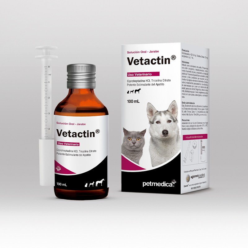 VETACTIN ESTIMULANTE DEL APETITO x 100 ML