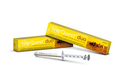 DESPARASITANTE EQUINO PASTA ORAL IVERQUEST DUO 6.73 GRS