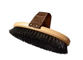 CEPILLO PARA CABALLO HH CERDA NYLON NEGRO