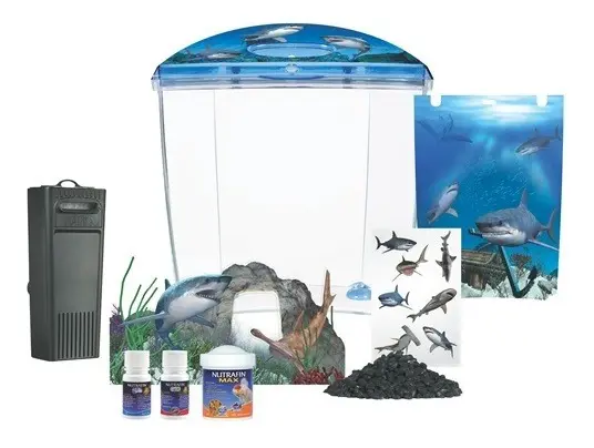 ACUARIO PLÁSTICO MARINA KIT x 2.5 GALONES 