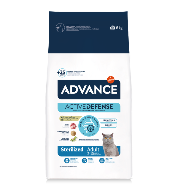 CONCENTRADO PARA GATO ADVANCE ADULT STERILIZED 1.5 KG
