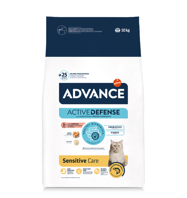 CONCENTRADO PARA GATO ADVANCE SENSITIVE SALMON 1.5 KG