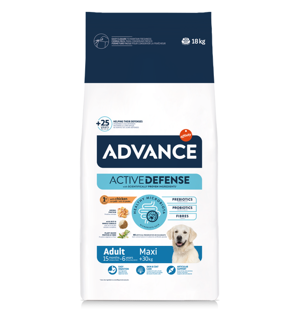 CONCENTRADO PARA PERRO ADVANCE ADULTO MAXI 14 KG