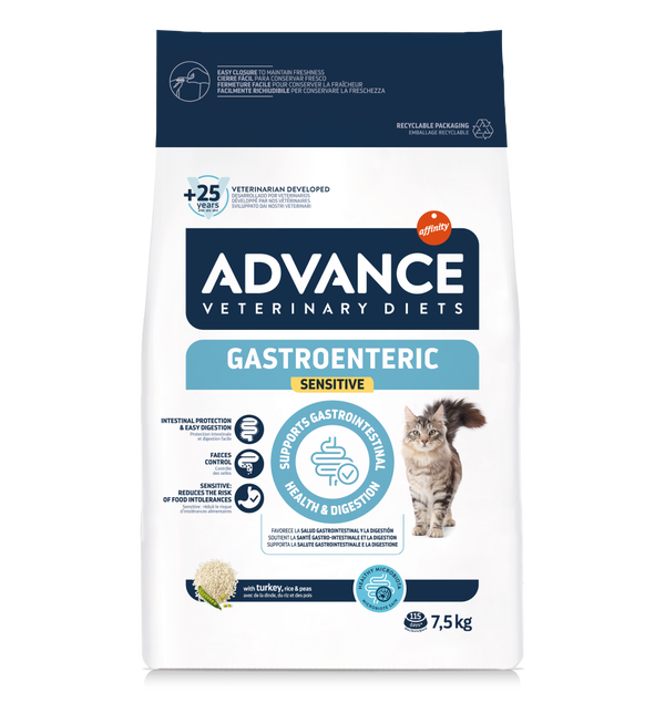 CONCENTRADO PARA GATO ADVANCE MEDICADO GASTROENTERIC SENSITIVE 1.5 KG