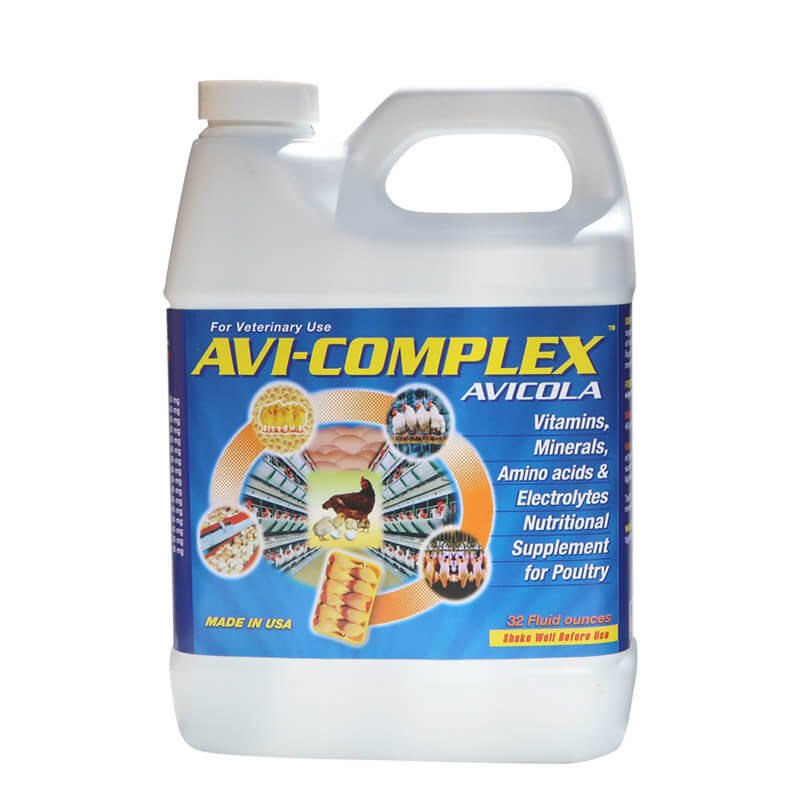 AVICOMPLEX POLLOS O GALLINAS 32 ONZ LIQUIDAS
