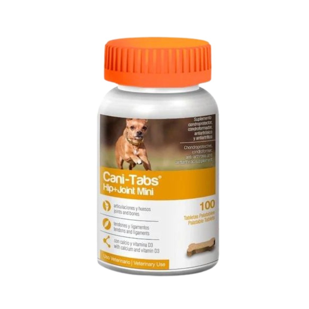 CANI-TABS HIP + JOINT MINI 100 TABLETAS