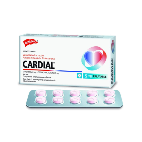 CARDIAL 5 MG HOLLIDAY 30 COMPRIMIDOS