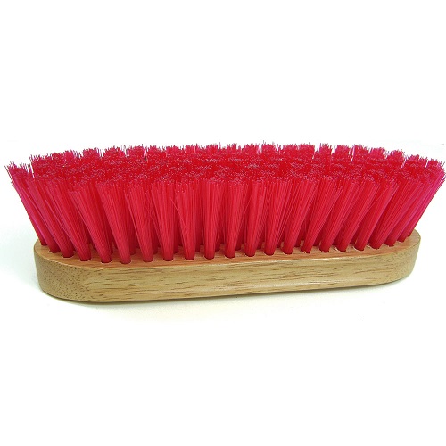 CEPILLO PARA CABALLO BEDFORD ROJO