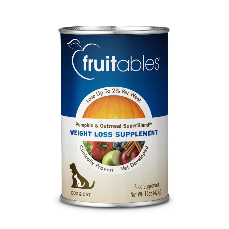 FRUITABLES DOG AND CAT TREAT WEIGHT LOSS SUPPLEMENT