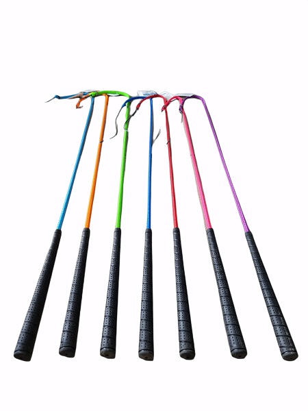 FUSTA/FUETE VALHOMA PARA CABALLO 36" C/6" DE DROP COLORES