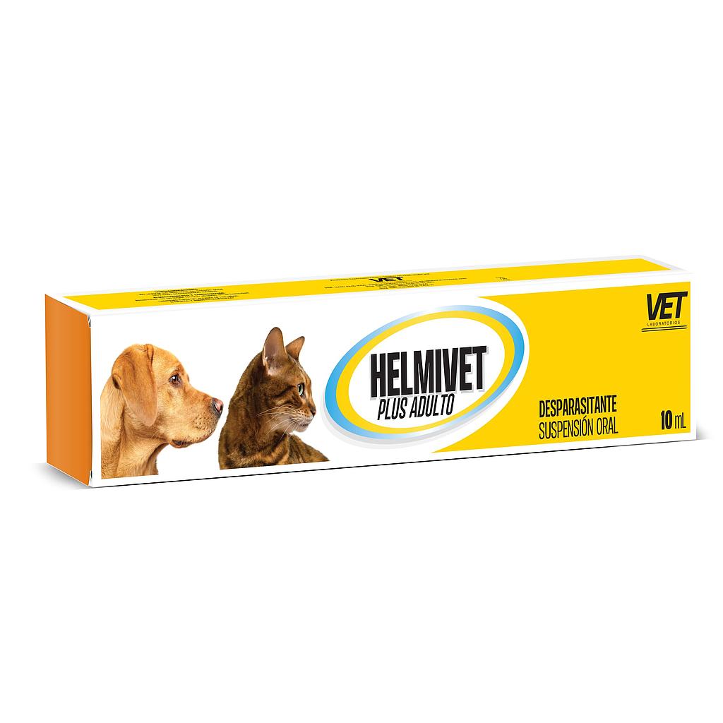 DESPARASITANTE PARA PERRO HELMIVET PLUS ADULTO JERINGA 10 ML