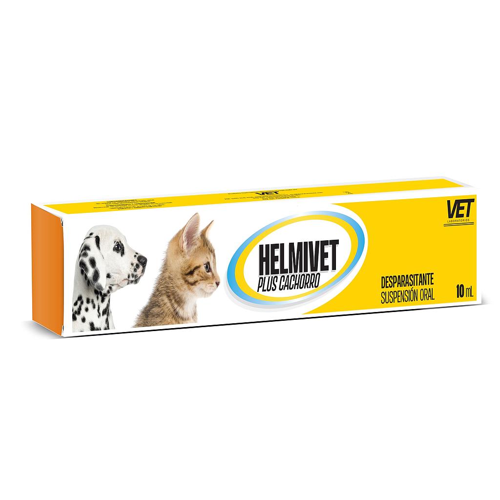 DESPARASITANTE PARA PERRO HELMIVET PLUS CACHORRO JERINGA 10 ML