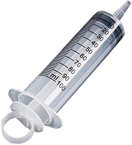 JERINGA DE 100 ML CON PUNTA DE CATHETER -1 UNIDAD
