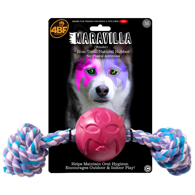 JUGUETE PARA PERRO 4BF MASK MARAVILLA
