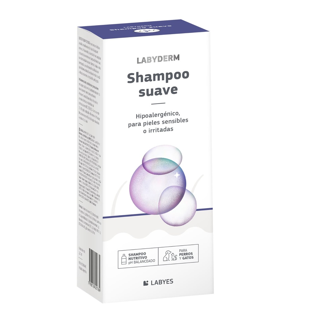 LABYDERM SKIN SOLDIER SHAMPOO SUAVE x 220 ML