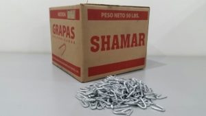 GRAPA GALVANIZADA 1 1/4" SHAMAR - 1 LIBRA