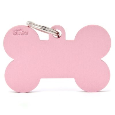 MY FAMILY TAG ALUMINUM BONE SMALL 