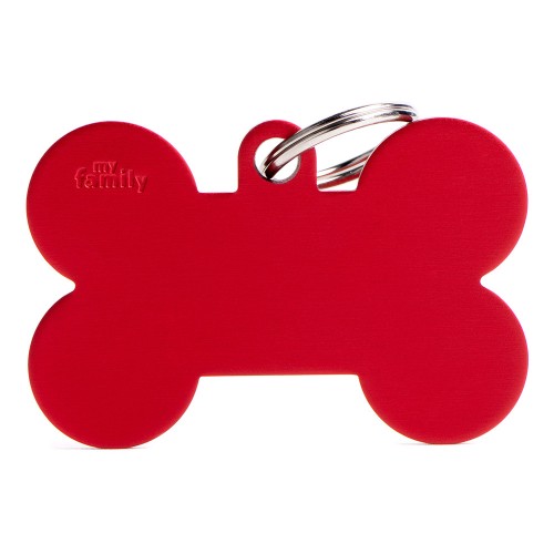 MY FAMILY TAG ALUMINUM BONE XL 