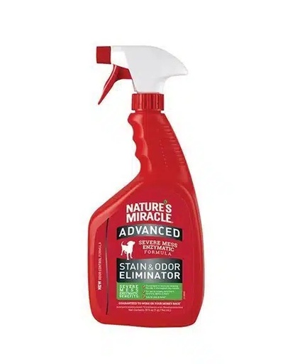 [97016] NATURES MIRACLE ELIMINADOR DE MANCHAS Y OLOR 32 ONZ