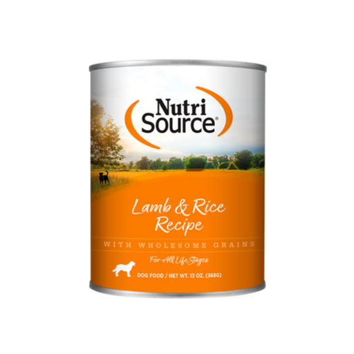 [BCD071] ALIMENTO HUMEDO PARA PERRO NUTRISOURCE LAMB AND RICE 12.3 ONZ