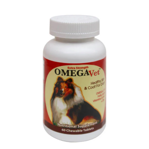 [IT-OMV060] VITAMINAS PARA PERRO OMEGAVET-60 TABLETAS