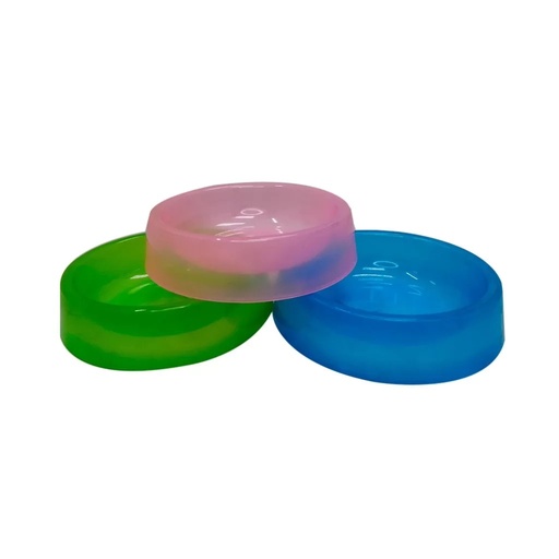 [2019-13062] PLATO PLASTICO PARA MASCOTA REDONDO VARIOS COLORES