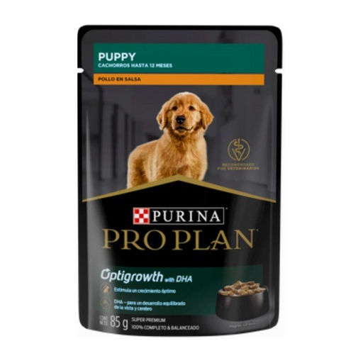 [12463910] ALIMENTO HUMEDO PARA PERRO PRO PLAN CACHORRO POLLO EN SALSA 