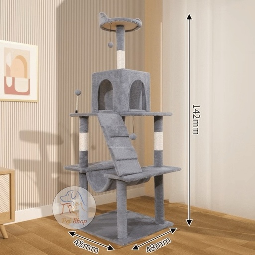 [4425118] RASCADOR PARA GATOS CON GIMNASIO MULTINIVEL #7