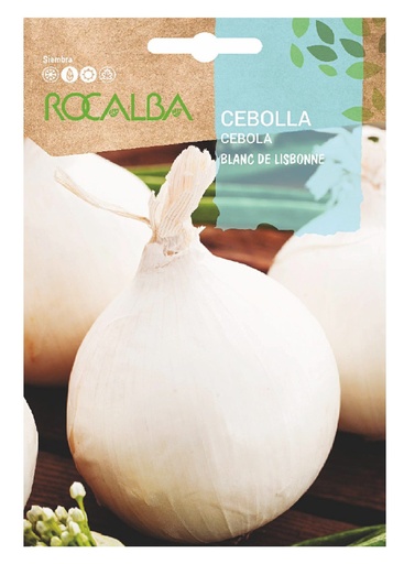 SEMILLA CEBOLLA BLANCA ROCALBA 4 GR