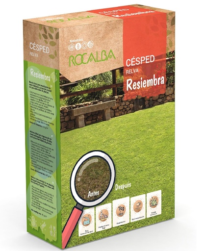 SEMILLA DE GRAMA ROCALBA RESIEMBRA 1KG