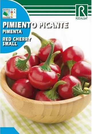 SEMILLA PIMIENTO PICANTE RED CHERRY SMALL ROCALBA 0.5 GRS