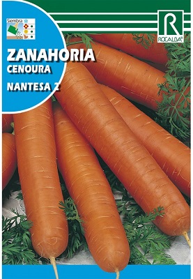 SEMILLA ZANAHORIA NANTESA 2 ROCALBA 10 GR