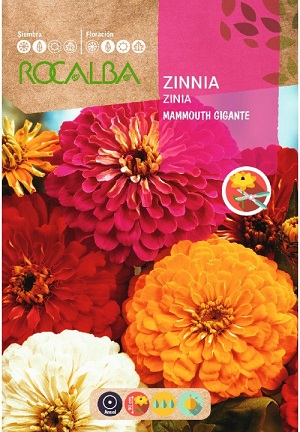 [FNFG7645] SEMILLA ZINNIA ROCALBA 3G
