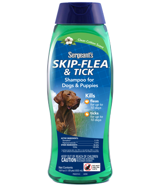 [1-1043018] SHAMPOO SERGEANT'S SKIP-FLEA AND TICK FOR DOGS AND PUPPIES
