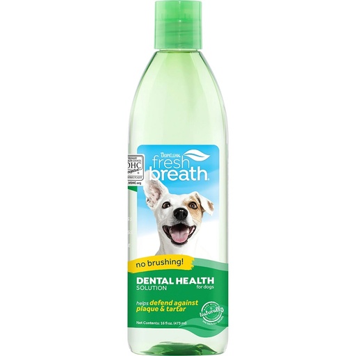 TROPICLEAN BREATH DENTAL HEALTH SOLUTION FOR DOGS