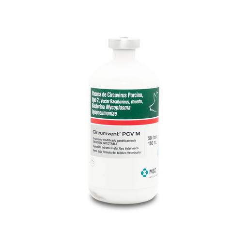 VACUNA CIRCOVIRUS CIRCUMVENT PCV M 50 DOSIS 100 ML