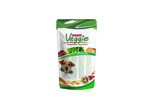 [7591] VEGGIE VEGETABLE BONGO DOG TREATS FILLED STICK