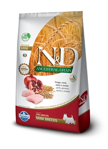 CONCENTRADO PARA PERRO ND ANCESTRAL CANINE POLLO ADULTO MINI